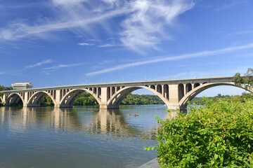 Poster - Francis Scott Key Memorial Bridge in Washington D.C. United States of America