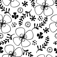  Seamless pattern with Chrysanthemums,japanese floral pattern for wallpaper,textile,wrapping paper and background.