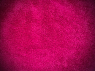 Wall Mural - Pink velvet fabric texture used as background. Empty pink fabric background of soft and smooth textile material. There is space for text..