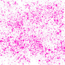 Abstract Pink Dots Pattern On White. Abstract Background For Product Display