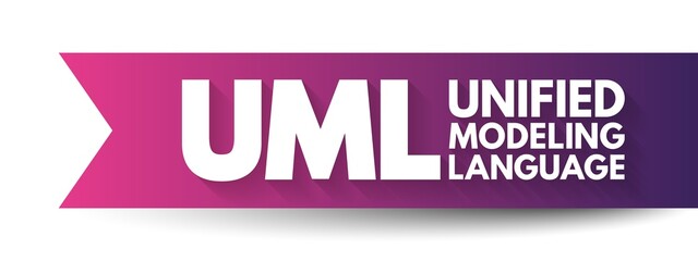 Poster - uml unified modeling language - general-purpose, developmental, modeling language in the field of so