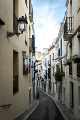 Wall Mural - Narrow Streets in Sitges, Spain