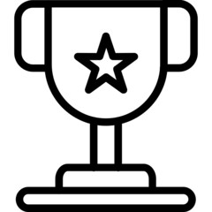 Wall Mural - Trophy Icon