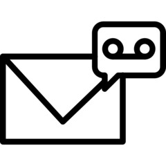 Sticker - Voicemail Icon