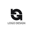 letter g rotate logo design template
