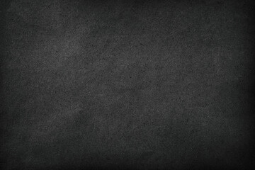 Wall Mural - dark paper texture, black notepad page background