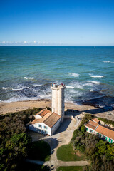 Poster - Whale lighthouse - Phare des baleines - in Re island