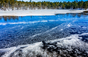 Poster - ice lake