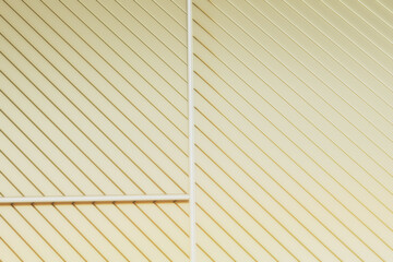 Poster - Abstract beige lines texture wallpaper. Roofing and web design concept. 3D Rendering.