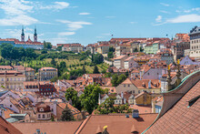 Prague City House Roof View