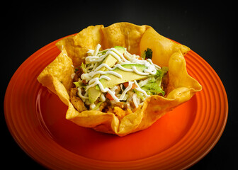 Poster - Taco salad bowl