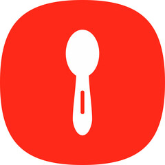 Canvas Print - Utensil Spoon Icon