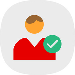 Sticker - User Check Icon