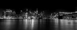 Fototapeta Mosty linowy / wiszący - Panoramic view of NYC