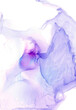 © Natalya - Delicate graceful curving translucent lilac wave with thin sea texture. Amazing abstract aerial pattern in nature colors. Light watercolor wallpaper for calm and relax. Seascape in fluid art technique