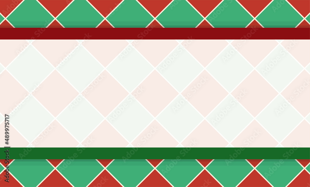 Checkered Italian Pattern Checkered design with translucent label with Italian tricolor, Vector ...