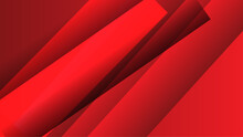 Modern Red Abstract Background