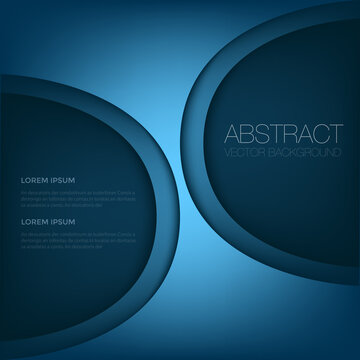graphic vector curve line overlap background for text and message design