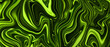 Liquid metal abstract luminous green venom metallic with texture aluminum alloy for wallpaper and background