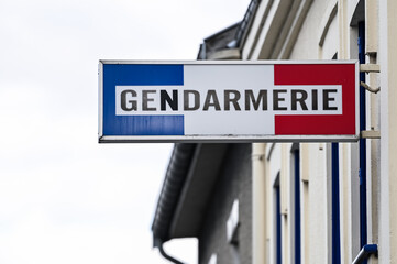 Poster - Gendarmerie police loi republique ordre securité