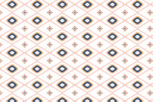 Floor Tiles - Vintage Pattern With Quatrefoil, Vector Background, Plain Color - Easy To Repeat.