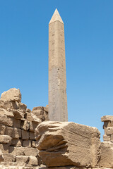 Wall Mural - Queen Hatshepsut Obelisk in Amun Temple, Karnak, Luxor, Egypt