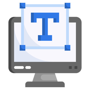 TEXT flat icon,linear,outline,graphic,illustration