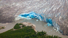 Glacier Aerial View, Taku River, Juneau, Alaska