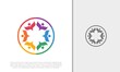 © harika013 - Global Community Logo Icon Elements Template. Community human Logo template vector. Community health care. Abstract Community logo.