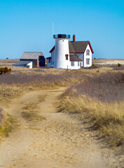 Wall Mural - Chatham, Cape Cod Lighthouse and Coast Guard Station