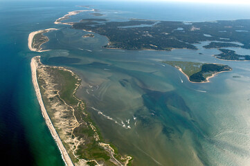 Sticker - Chatham, Cape Cod Aerial