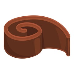 Poster - Chocolate butter icon cartoon vector. Candy cocoa. Piece bar