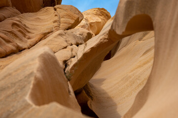 Canvas Print - Sandstone rock formations