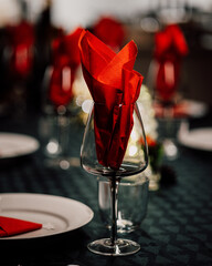 Poster - Festive decorated Christmas table