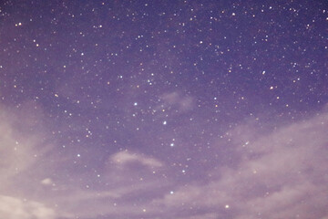 Wall Mural - Scenic view of the sky full of shining stars