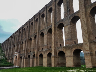 Sticker - Beautiful view of Aqueduct of Vanvitelli in Italy