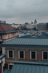 Aerial view of Budapest