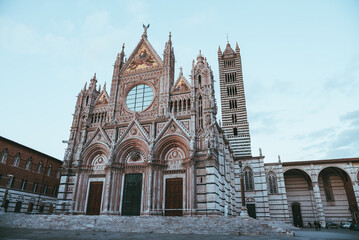 Wall Mural - Cathedral of Siena in Italy