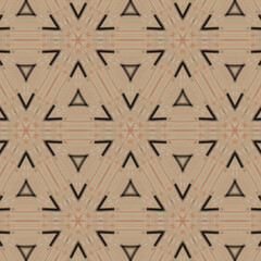 Aufkleber - Beautiful creamy illustration that looks like a kaleidoscope.