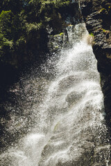 Poster - Bystre waterfall flowing over the rocks