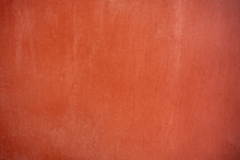 Closeup Of A Terracotta Color Background