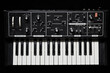 1980's Analog Synthesizer Musical Instrument