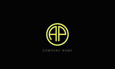 AP, PA, AP, Letters Logo Monogram