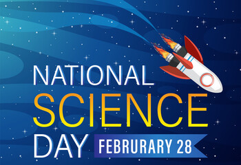 Wall Mural - National Science day poster design