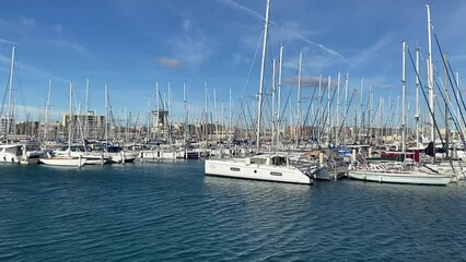 Sticker - Marina à Palavas les flots, Occitanie