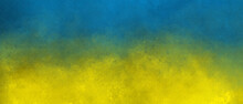 Ukraine Grunge Flag Background. Stop War In Ukraine.