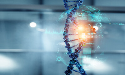 Wall Mural - innovative technologies in science and medicine