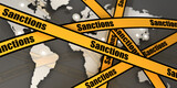 Fototapeta  - Sanctions in World