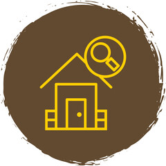 Wall Mural - Home Searching Icon