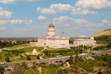 Wall Mural - Utah state capitol building in Salt Lake City, Utah